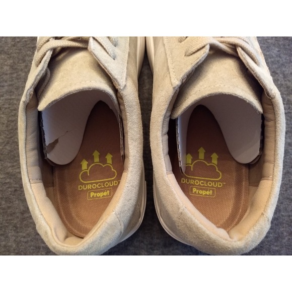 Propet Kenji Lace Up Sneakers Mens 8X (3E) Sand Casual‎ Shoes MCA152S NEW READ main image 7